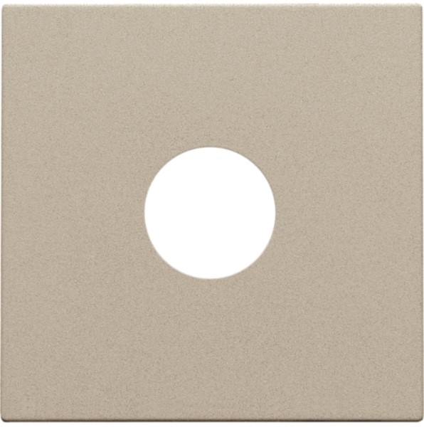 NIKO - Afwerkingsset enkelvoudige coaxaansluiting voor tv, pure champ., champagne - 157-69102
