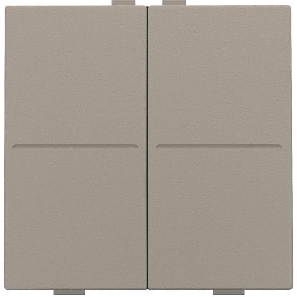 Tweevoudige toets draadloze schakelaar/drukknop met 4 bedieningen, brons