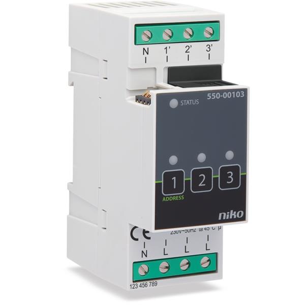 NIKO Home Control 3V-schakelmodule - 550-00103