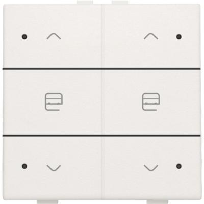 NIKO HC 2-voud. motorst.bediening 6xtoets+led - 101-52036