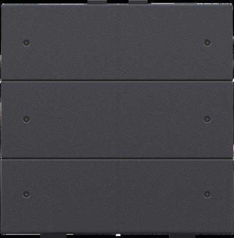 NIKO - Zesvoudige drukknop met leds en comfortsensoren - 122-52206