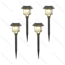 Aigostar LED Gazonverlichting op Zonne-energie (4 stuks) RGB