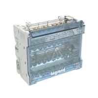[7009243] Modulaire verdeelklem 4P 125A - 11 aansluitingen met schroeven - 26kA - 6 mod.