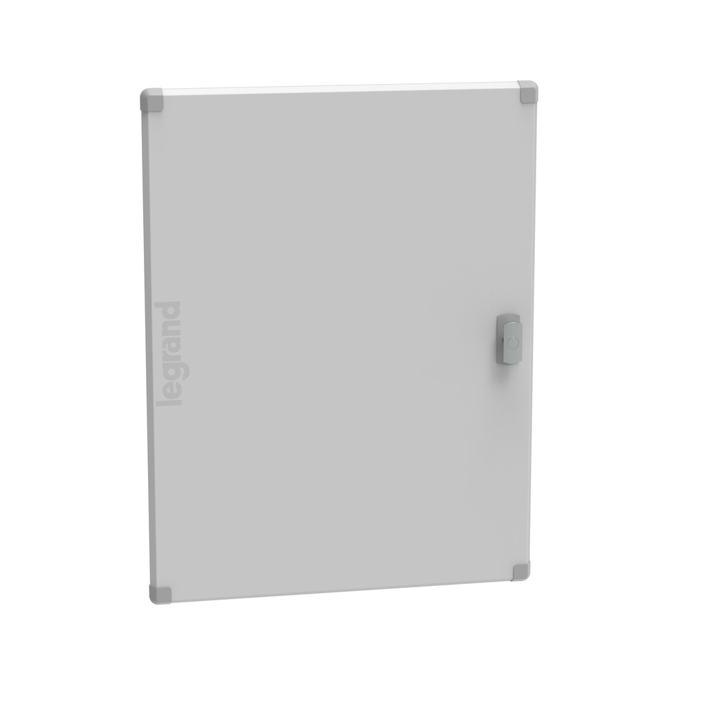 XL³HP 160 - Platte metalen deur 5x24 mod - Staal IP40 IK08 - Epoxy RAL7035
