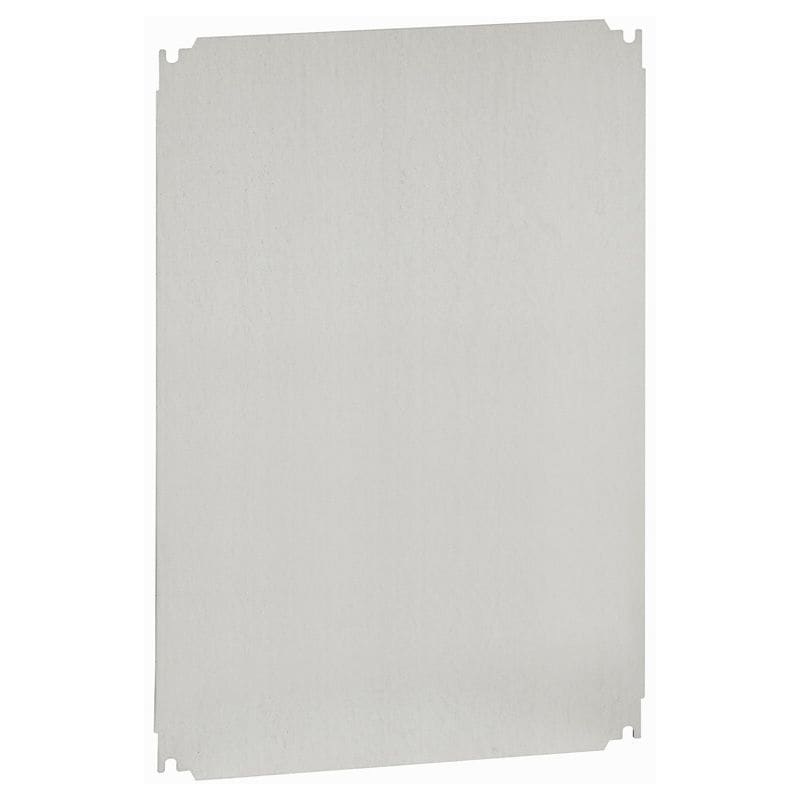 Volle montageplaat voor kast afm. (h x b) 556 x 356 mm