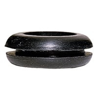 Draaddoorvoer diam. max 15 mm IP 55 - kunststof - zwart