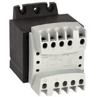Veiligheidstransfo enkelfasig open 24V 100 VA - klemmen 1-4 mm