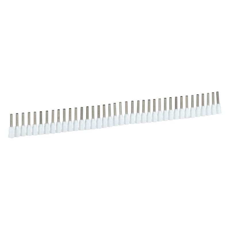 Starfix draadbusje isolerende kraag doorsnede 0,5mm² - wit - 10x40 (verpakking 480 stuks)