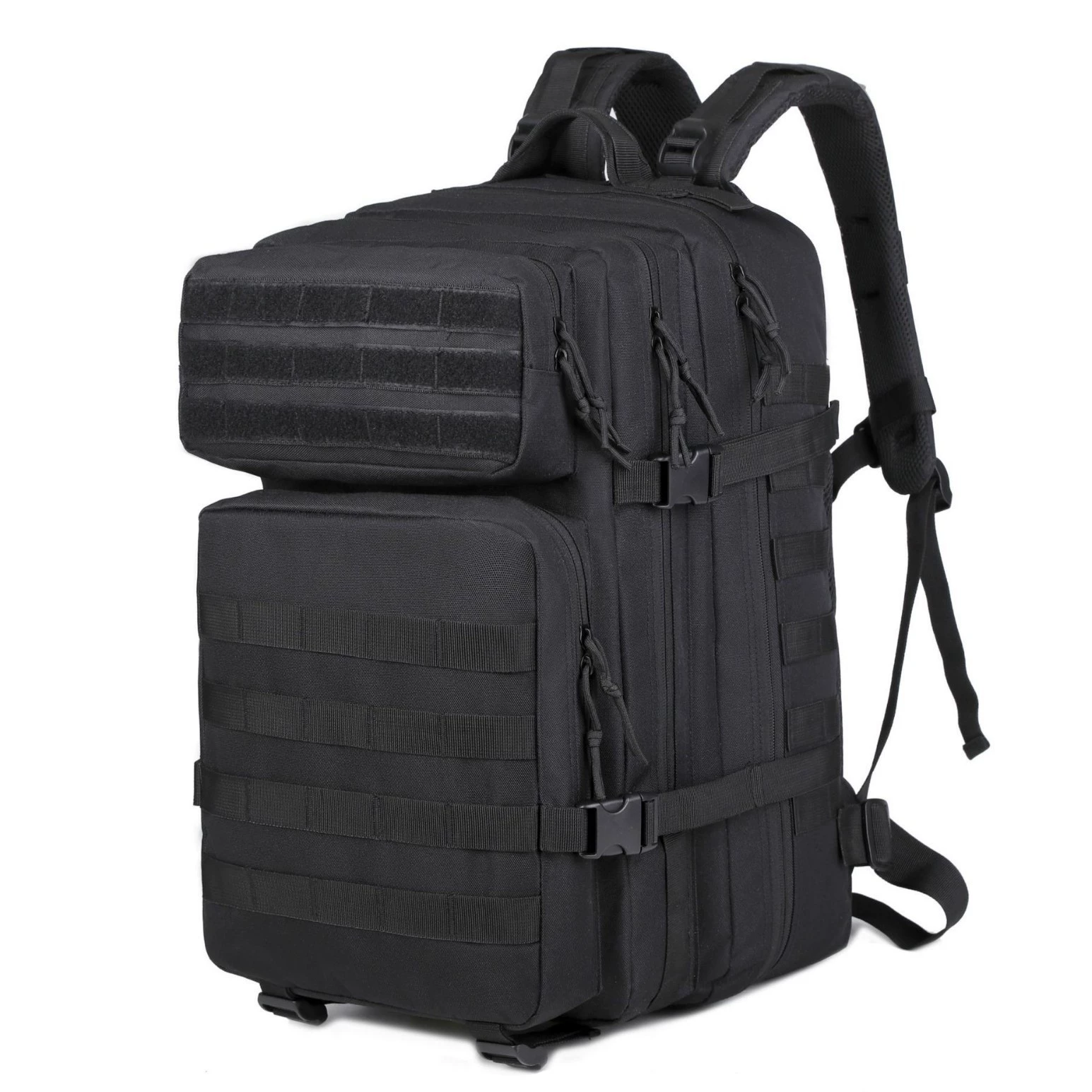 [NP-RUGZAK-ZWART] Tactische rugzak 45 l (Noodpakket Pro) – los (1. Zwart)