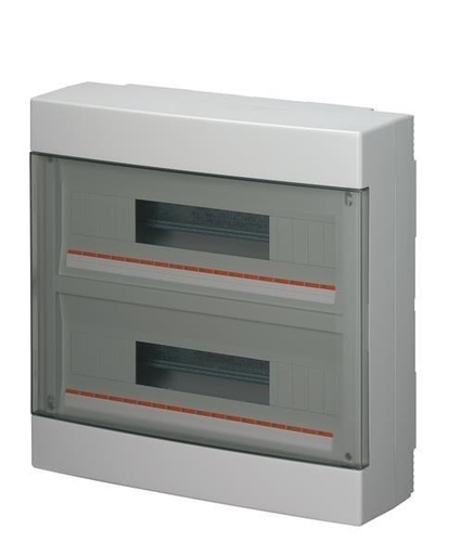 [EC60036] EC OPBOUWKAST 36 MODULES  IP40 Wit 2rijen