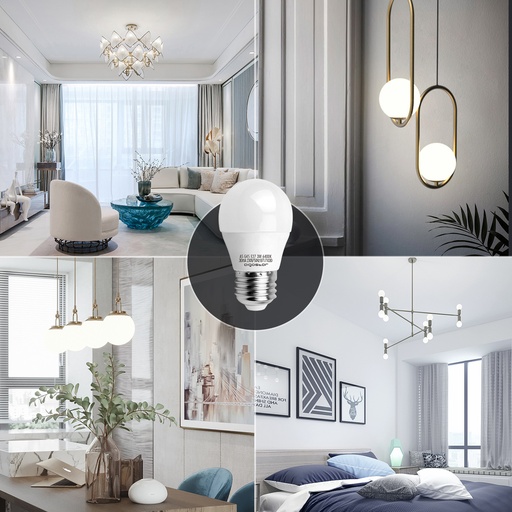 [A175917BA] LED A5 G45 BIG ANGLE E27 3W 6400K 225Lm