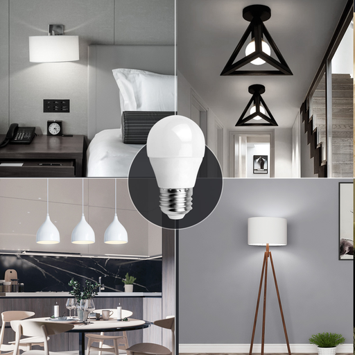 [A175931BA] LED A5 G45 BIG ANGLE E27 4W 6400K