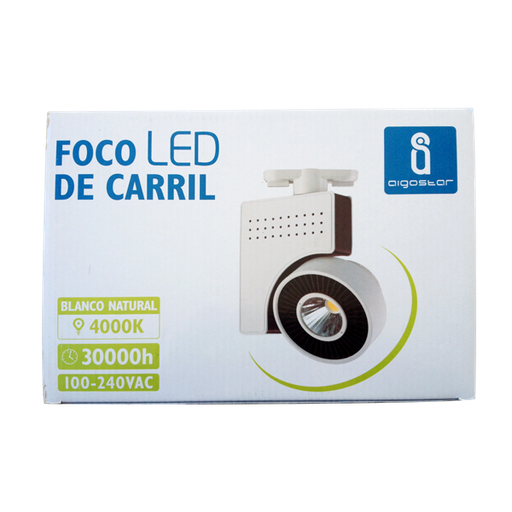 [A178901] LED TRACKLIGHT 1 33W 4000K (3L)