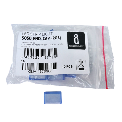 [A187729] Eindkap voor RGB 5050 led strip licht