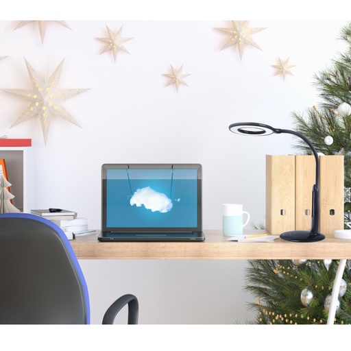 [A188122] Led Bureau - Tafellamp 07 Zwart 7W 6500-2700K