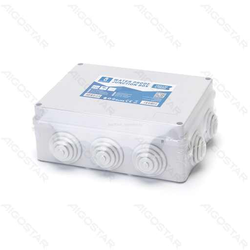 [A190132] Waterdichte Aansluitdoos Rechthoekig190*140*70mm IP44 Grijs