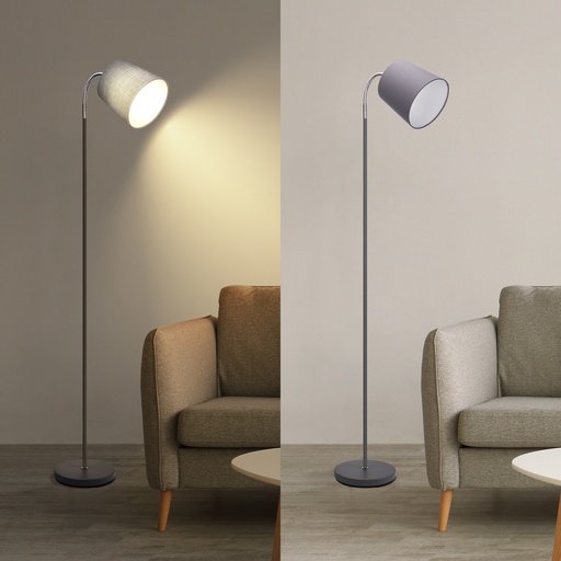 [A218249] Metalen vloerlamp