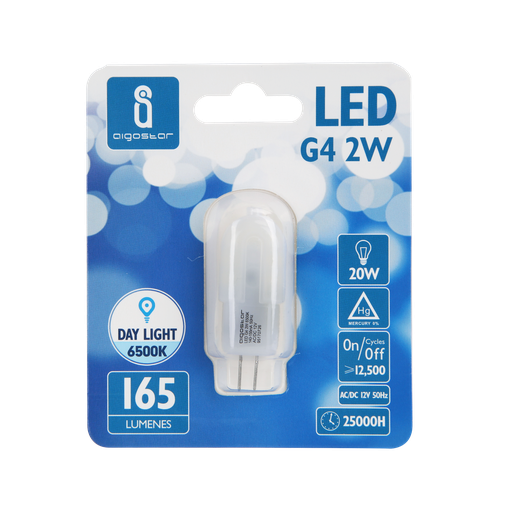 [A005770] LED G4 2W 6500K 165lm Melkachtig