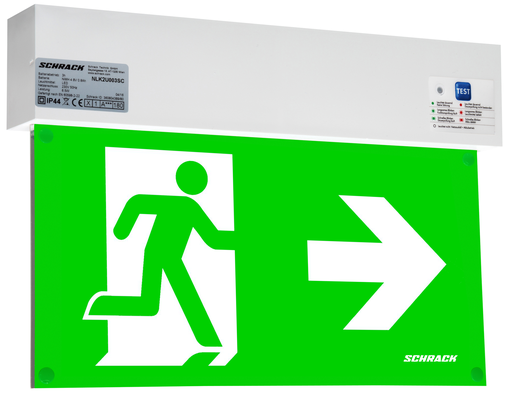 [SCH027716] K2 Noodverlichting autonoom autotest LED 3h/ 8h