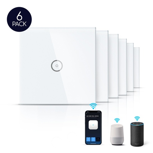 [A201920] Enkele wifi-schakelaar met 1 lichtpunt