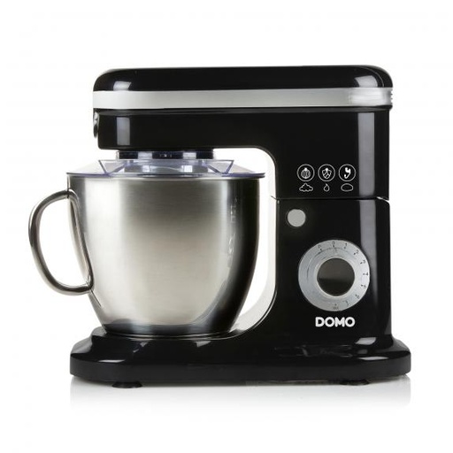 [D01023KR] DOMO Keukenrobot zwart 6L 1200W