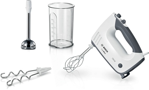 [MFQ37470] BOSCH Handmixer ErgoMixx 750W wit-grijs