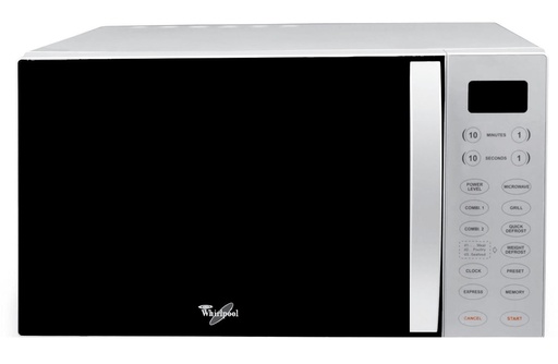 [MW0611SL] WHIRLPOOL Microgolfoven met grill Compact 28cm