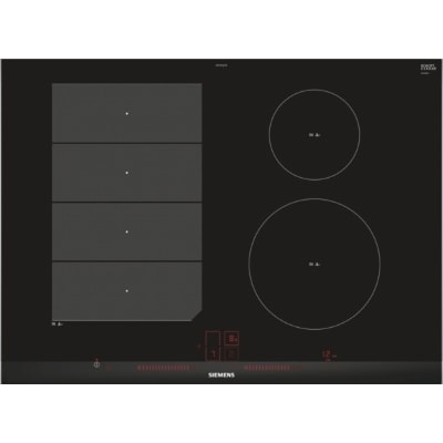 [EX775LEC1E] Siemens Huishoud Inductiekookplaat 70cm flex inox facet