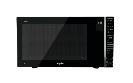 [MWP301B] WHIRLPOOL Microgolf Cook30 30L Zwart