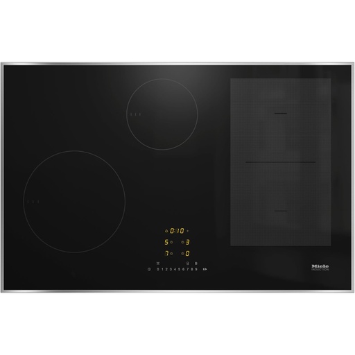 [KM7474FR] MIELE Losse inductiekookvlak 80cm Inox kader