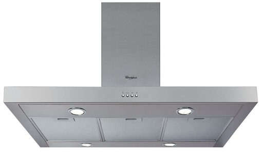 [WIB93LMX] WHIRLPOOL Afzuiggkap decoratief 90cm inox