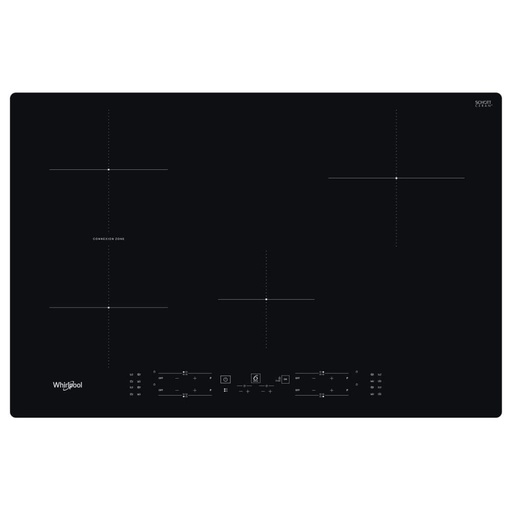 [WBB4877NE] WHIRLPOOL Inductiekookplaat 4 zones 77cm geen rand