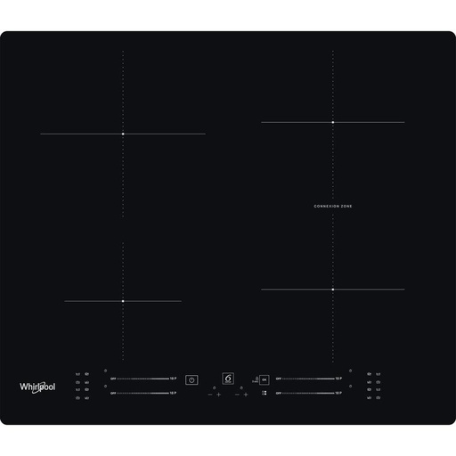 [WBS2560NE] WHIRLPOOL Inductiekookplaat 4 zones 59cm geen rand