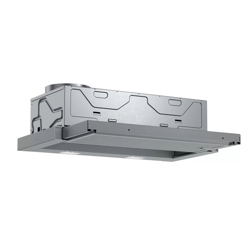 [DFL063W56] BOSCH Dampkap telescopisch 60cm Metaalgrijs