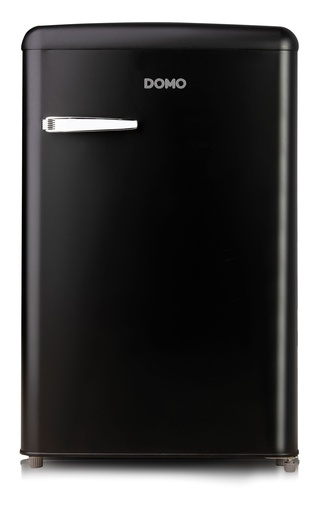 [D091770R] DOMO Retro tafelkoelkast mat zwart 120L D