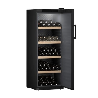 [WSBL5001-20] LIEBHERR Wijnbewaarkast 378L Pure zwart E