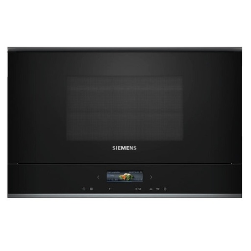 [BE732L1B1] Siemens Huishoud Microgolfoven inbouw iQ700 38cm zwart