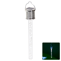 Aigostar LED Solar Sfeervolle Gazonverlichting RVS Bubble Stick Hanglamp 6500K