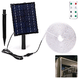 Aigostar LED Solar Lichtstrip 2+5m 6500K 50W
