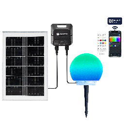 Aigostar Solar Grondspot 20W Φ150mm Wit RGBCCT Bluetooth Mesh