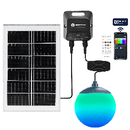 Aigostar Solar Hanglamp 20W Φ150mm Wit RGBCCT Bluetooth Mesh