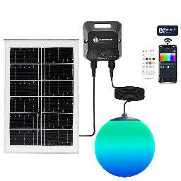 Aigostar Solar Hanglamp 20W Φ200mm Wit RGBCCT Bluetooth Mesh