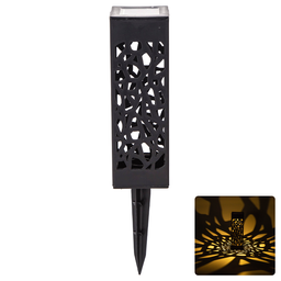 Aigostar LED SolarSfeervolle Gazonverlichting Kunststof Hol 3000K