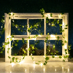 Aigostar Namaakplanten op zonne-energie lijn klimop 2m+10m 100LED