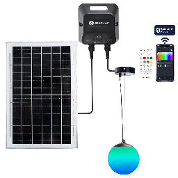 Aigostar Solar Hanglamp 35W Φ300mm Wit RGBCCT Bluetooth Mesh