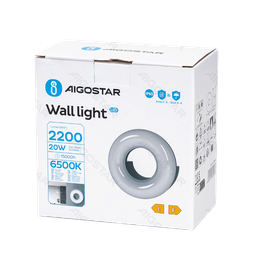 Vochtbestendige Muurverlichting 20W 6500K