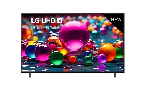 LG TV 75 inch UHD AI UA75 4K Smart TV 2025