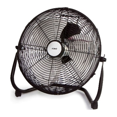 DOMO Table fan 35cm 3 snelh.+off metal
